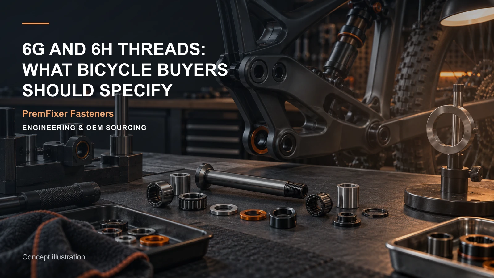 Concept illustration for 6g and 6H Threads: What Bicycle Buyers Should Specify.