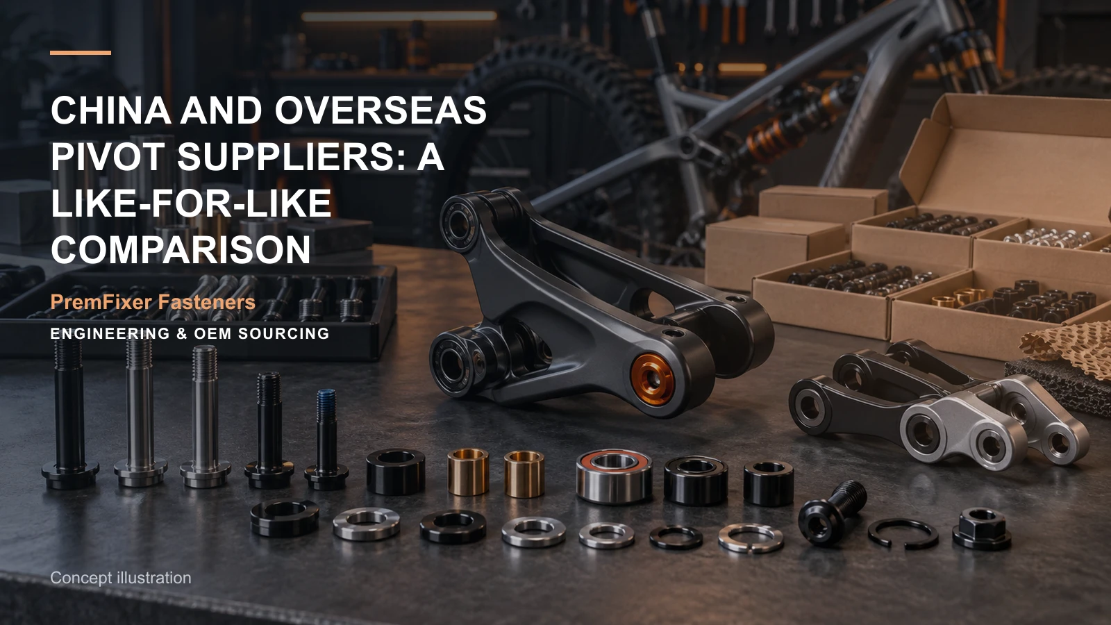 Concept illustration for China and Overseas Pivot Suppliers: A Like-for-Like Comparison.