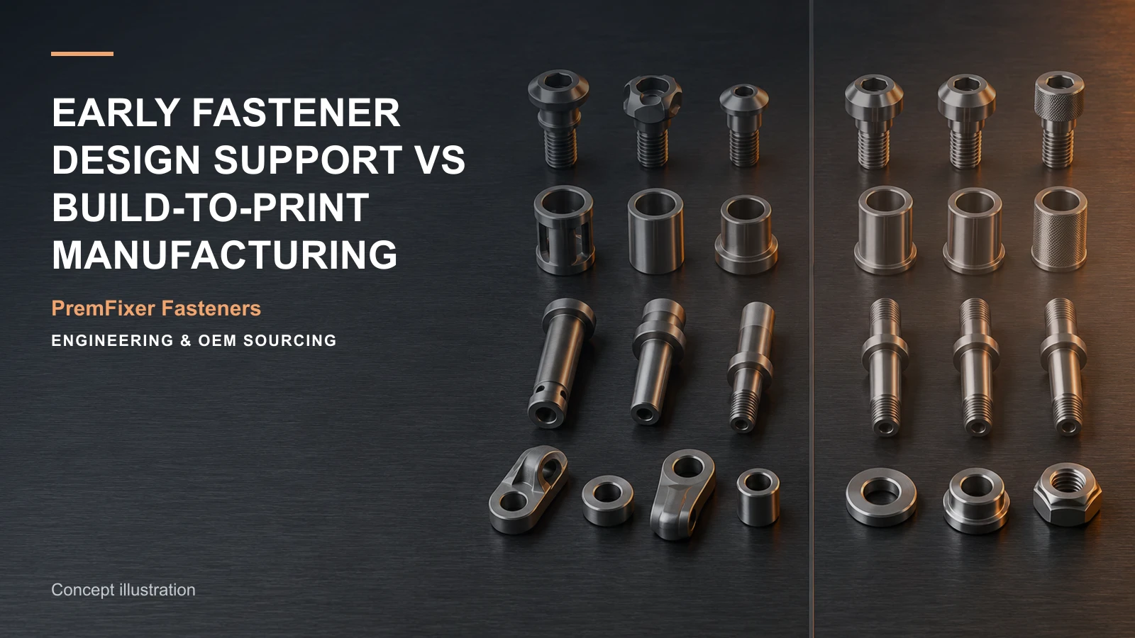 Conceptual engineering workspace introducing early fastener design support for bicycle and electric-mobility OEM teams.