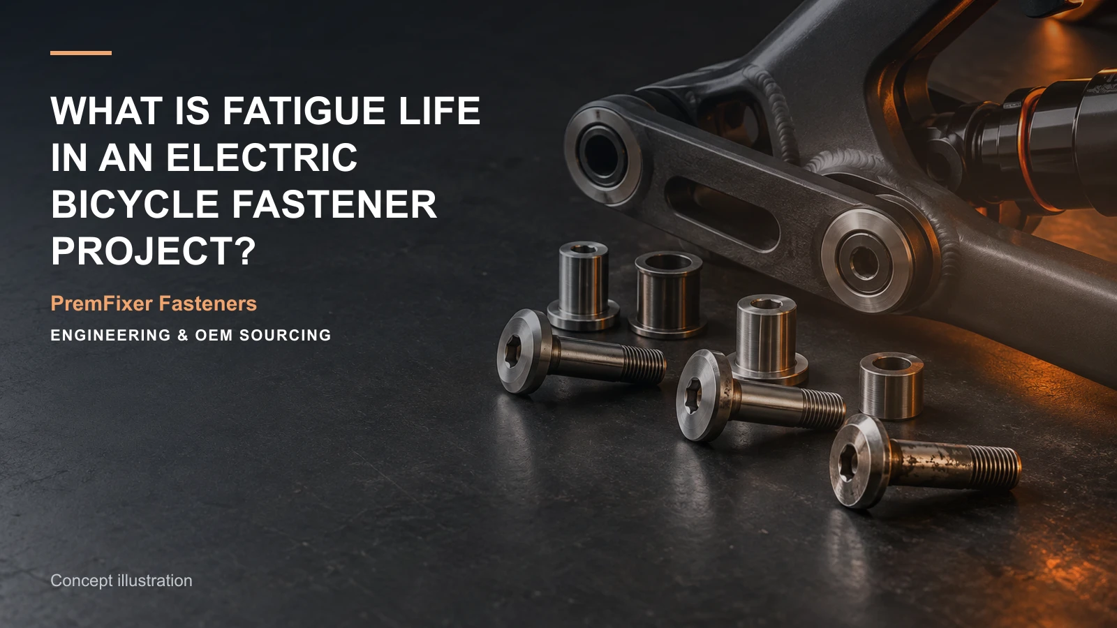 Concept illustration for What Is Fatigue Life in an Electric Bicycle Fastener Project?.