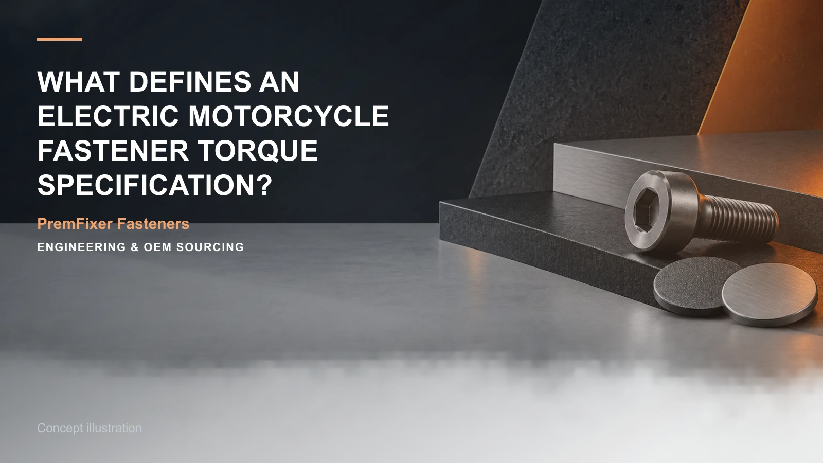Concept illustration for What Defines an Electric Motorcycle Fastener Torque Specification?.