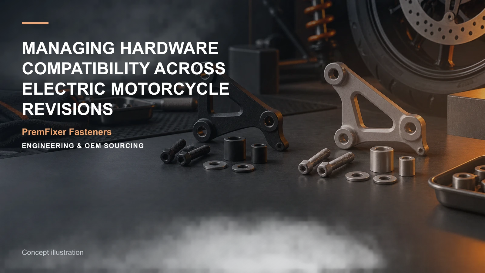 Concept illustration for Managing Hardware Compatibility Across Electric Motorcycle Revisions.