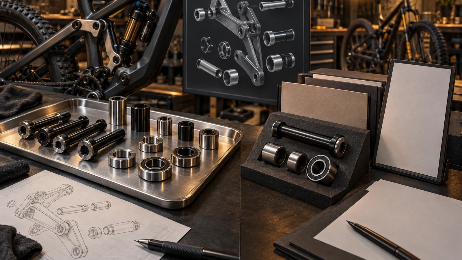 Concept separation of custom pivot manufacturing hardware and representative assessment samples beside neutral proposal documents, not INMETRO approval, a real laboratory or a promised certification schedule.