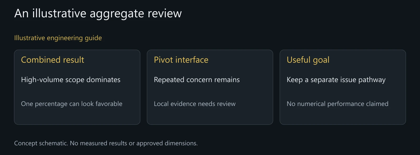 Illustrative target-design analysis without a real supplier score or improvement outcome.