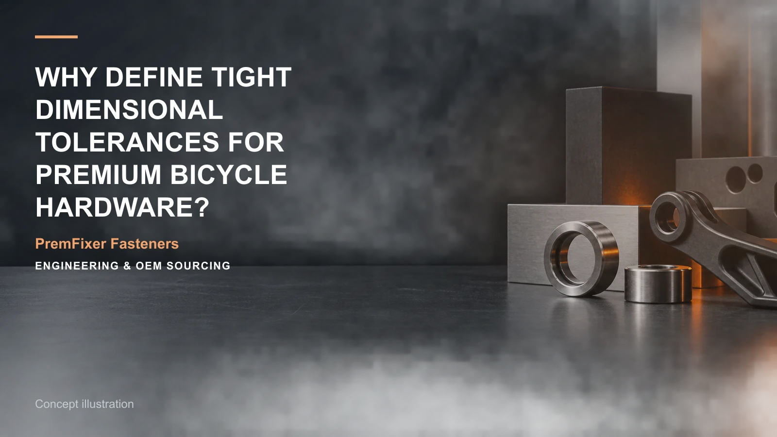 Concept illustration for Why Define Tight Dimensional Tolerances for Premium Bicycle Hardware?.