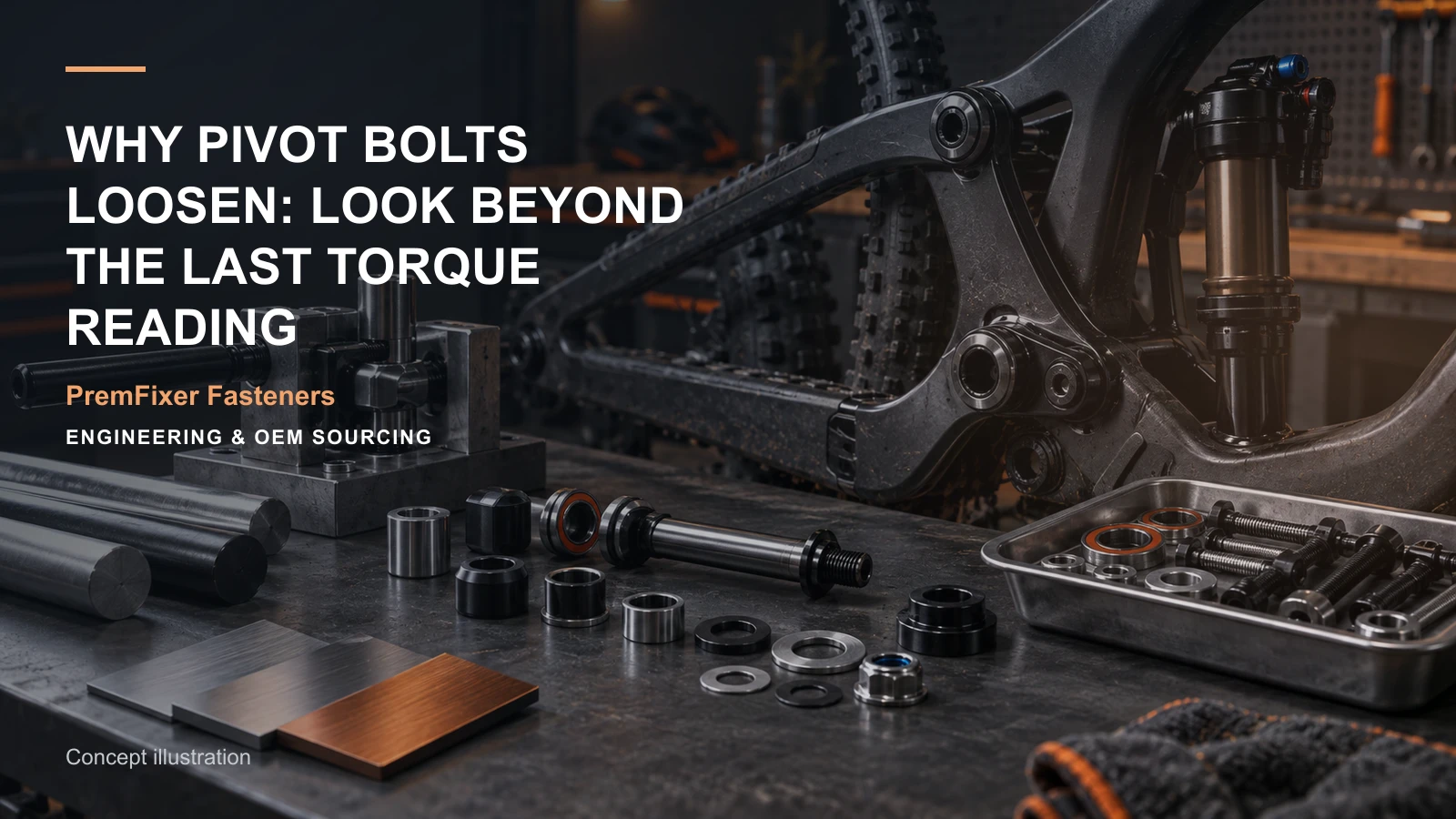 Concept illustration for Why Pivot Bolts Loosen: Look Beyond the Last Torque Reading.
