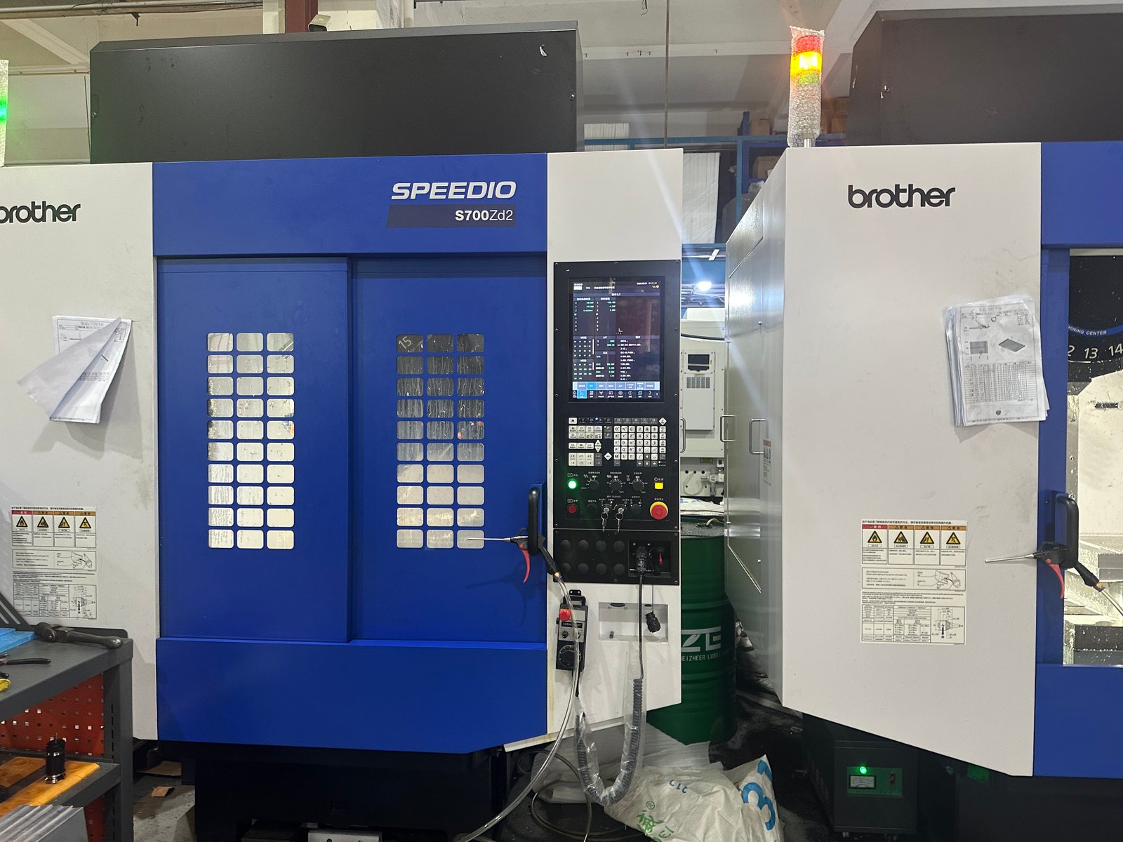 CNC turn-mill center for complex geometries