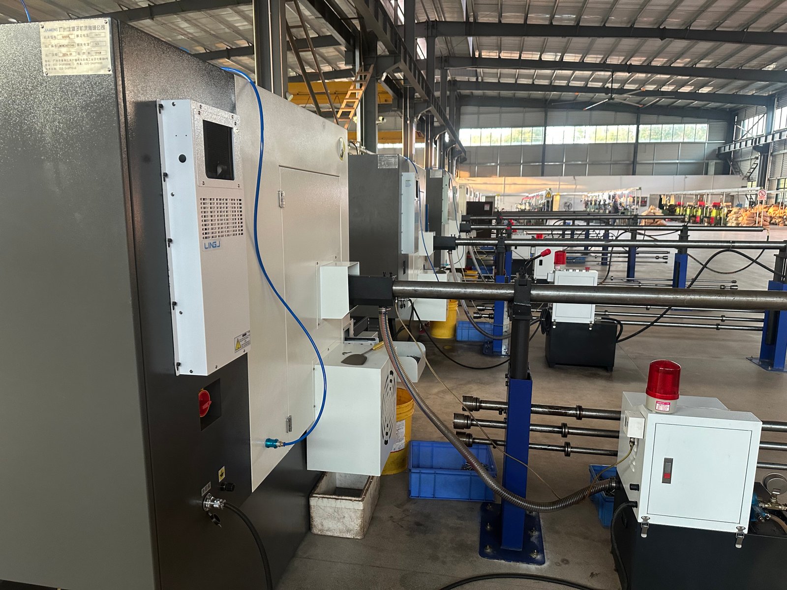 CNC lathe cell for custom fastener production