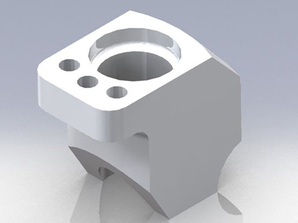 PS-B07 post mount brake boss render
