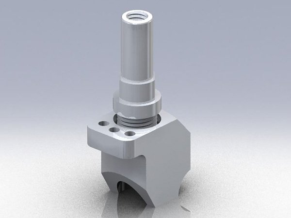 PS-B08 post mount brake boss render