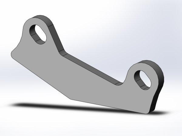 PS-B12 disc brake mount render