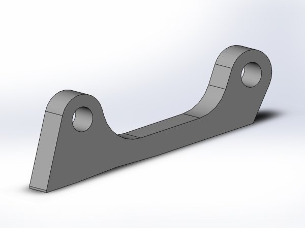 PS-B14 disc brake mount render