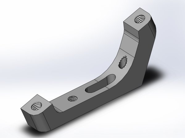 PS-B17 disc brake mount render