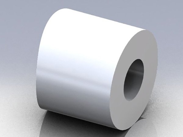 PS-E19 M5 Bottle Boss Weld Nut render