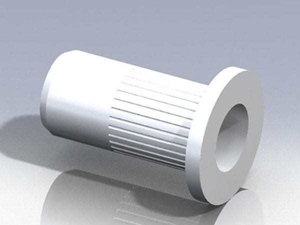 PS-E20 M3 Bottle Boss Weld Nut render