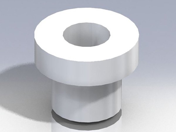 PS-E23 M5 Bottle Boss Weld Nut render