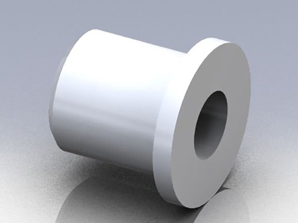 PS-E29 M4 Bottle Boss Weld Nut render