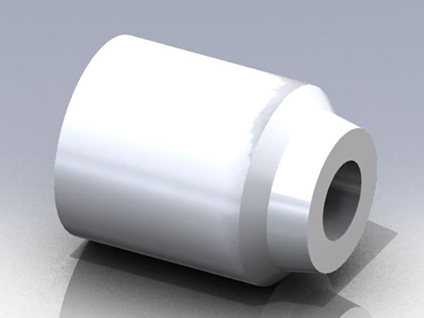 PS-E32 M5 Bottle Boss Weld Nut render