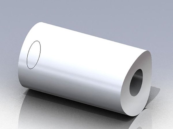 PS-E37 M5 Bottle Boss Weld Nut render
