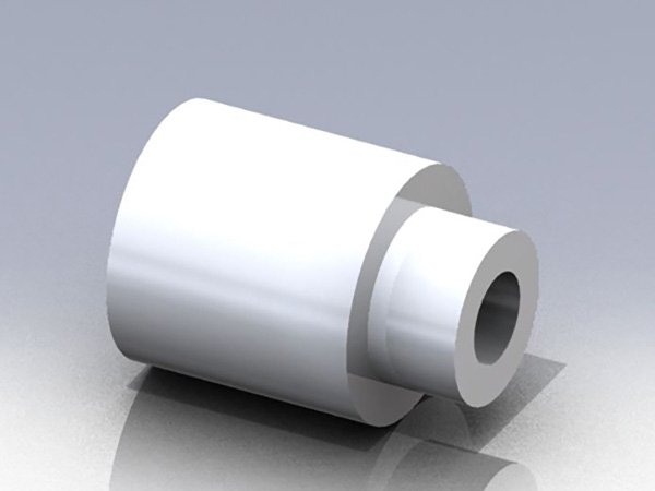 PS-E38 M5 Bottle Boss Weld Nut render