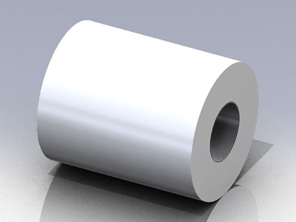 PS-E43 M5 Bottle Boss Weld Nut render