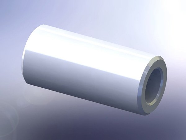 PS-E45 M5 Bottle Boss Weld Nut render