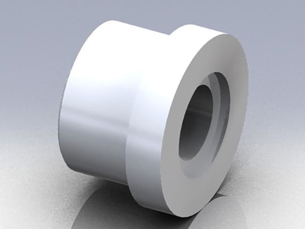 PS-E48 M6 Bottle Boss Weld Nut render