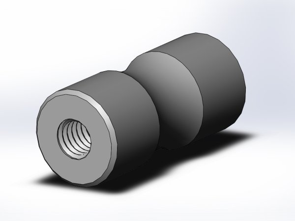 PS-E59 Rack Mount Weld Nut render