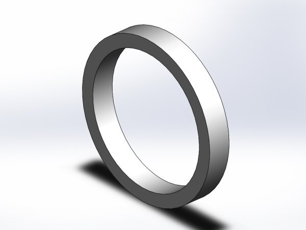 PS-H05 PS-H05 Spacer Washer engineering render