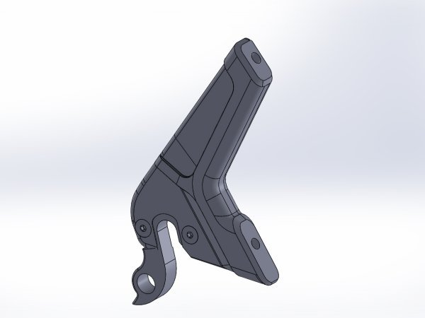PS-K08 Right Dropout Hanger render