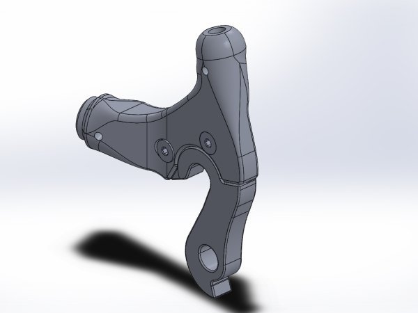 PS-K12 Right Dropout Hanger render