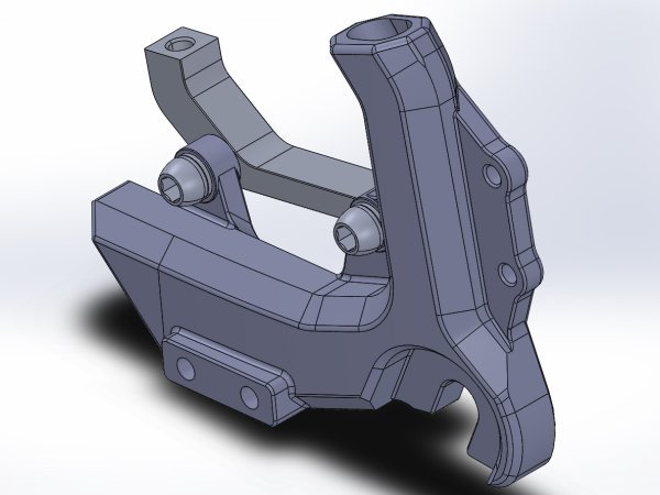 PS-K15 Left Dropout Hanger render