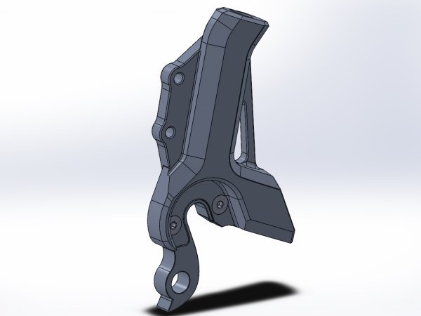 PS-K16 Right Dropout Hanger render
