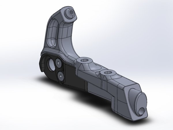 PS-K19 Left Dropout Hanger render