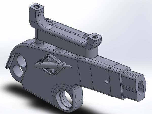 PS-K22 Left Dropout Hanger render