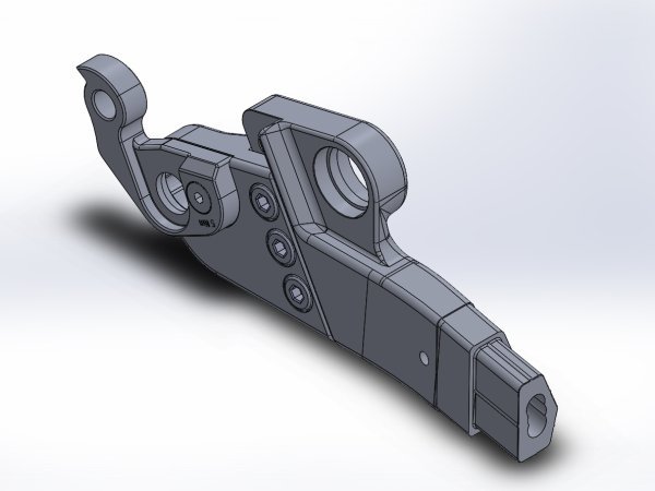 PS-K23 Right Dropout Hanger render
