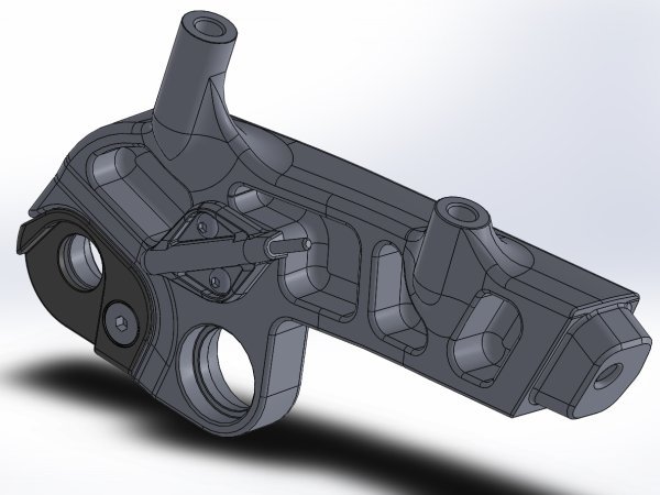 PS-K24 Left Dropout Hanger render