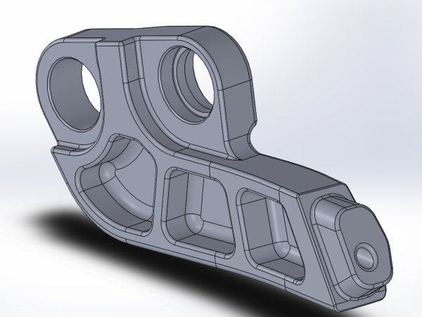 PS-K25 Right Dropout Hanger render