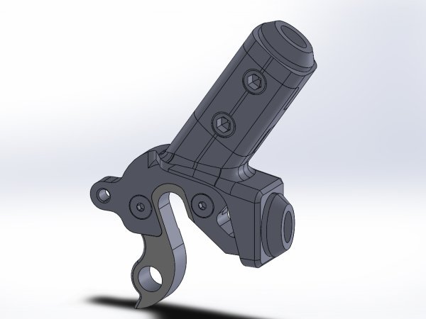 PS-K27 Right Dropout Hanger render