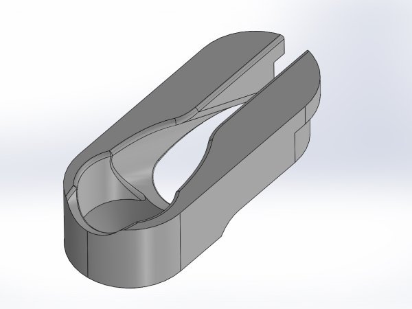 PS-L07 single cable stop guide render