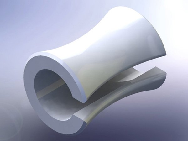PS-L104 single cable stop guide render