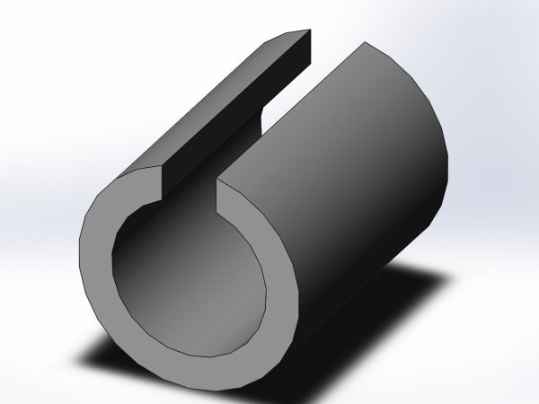 PS-L11 single cable stop guide render