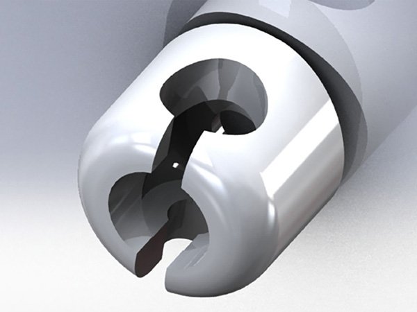 PS-L135 single cable stop guide render