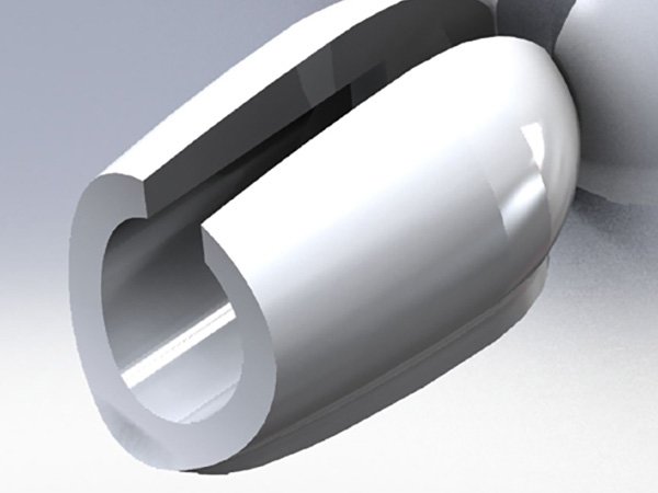 PS-L160 single cable stop guide render