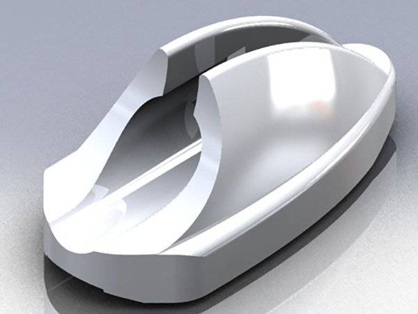 PS-L173 single cable stop guide render