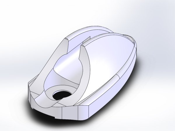 PS-L176 single cable stop guide render