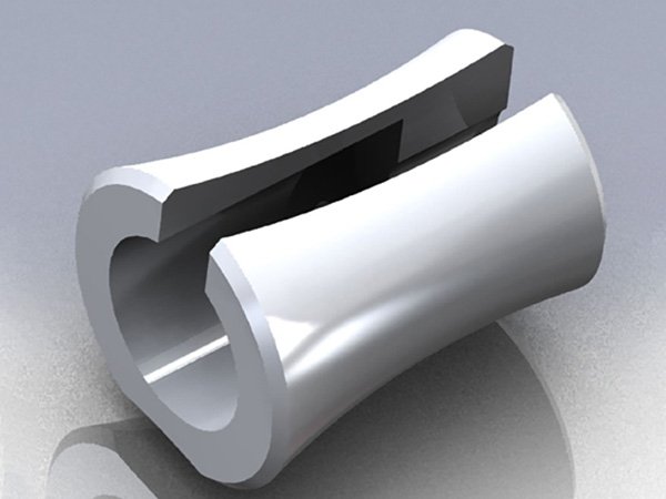 PS-L186 single cable stop guide render