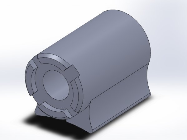 PS-L19 single cable stop guide render