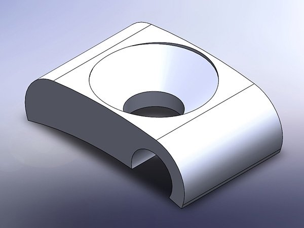 PS-L207 single cable stop guide render