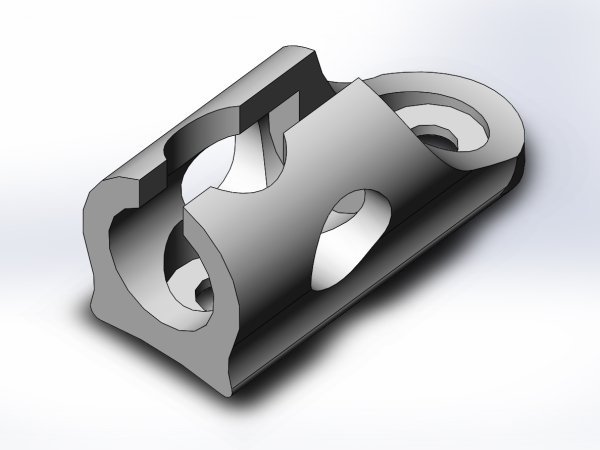 PS-L211 single cable stop guide render